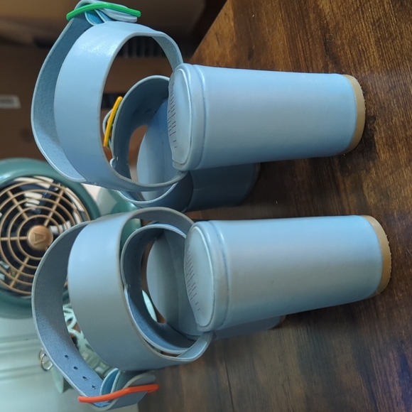 EUC Charlotte Stone Raf Baby Blue platforms sz 7 RARE - Picture 4 of 7